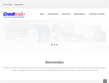 Tablet Screenshot of creditodo.net
